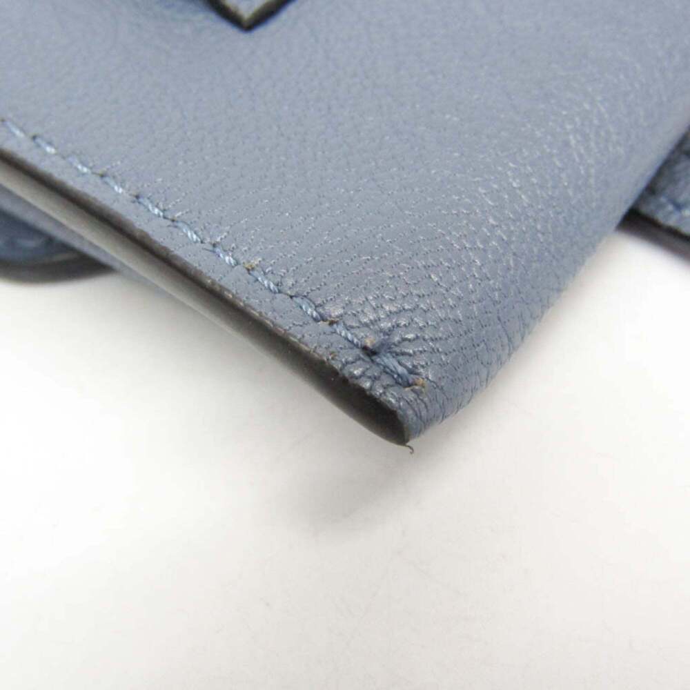 CHRISTIAN DIOR Blue Leather Shoulder Bag - Picture 6 of 15